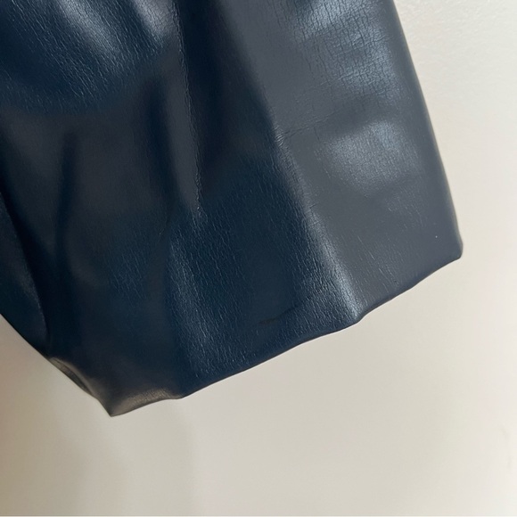 Women’s Vintage 70’s Fingers Fashions Blue Polyvinyl Jacket Size 38 - Picture 2 of 13